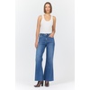 image:imageDEAR JOHN Fiona Wide Leg Jeans for Women High Rise Highwaisted Denim Classic Fit Full Inseam Raw Cut HemCresson