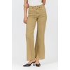 image:imageDEAR JOHN Fiona Wide Leg Jeans for Women High Rise Highwaisted Denim Classic Fit Full Inseam Raw Cut HemKhaki