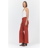 image:imageDEAR JOHN Fiona Wide Leg Jeans for Women High Rise Highwaisted Denim Classic Fit Full Inseam Raw Cut HemRooibos Tea