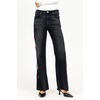 image:imageDEAR JOHN Fiona Wide Leg Jeans for Women High Rise Highwaisted Denim Classic Fit Full Inseam Raw Cut HemVlacklen