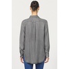image:imageDEAR JOHN Galina Womens Shirts Button Up Long Sleeve Relaxed Fit Lightweight Draped Soft Touch Blouse Office Casual Travel Outfit Staple  Ash  Size Large