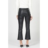 image:imageDEAR JOHN Jeanne Flared Leg Womens Pants MidRise Waisted Cropped InseamBlack
