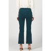 image:imageDEAR JOHN Jeanne Flared Leg Womens Pants MidRise Waisted Cropped InseamDark Sea