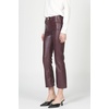 image:imageDEAR JOHN Jeanne Flared Leg Womens Pants MidRise Waisted Cropped InseamWine