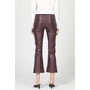 image:imageDEAR JOHN Jeanne Flared Leg Womens Pants MidRise Waisted Cropped InseamWine