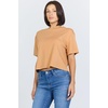 image:imageDEAR JOHN Maddox Short Sleeve Crew Neck Relaxed Fit Boyfriend Womens Jersey TopBiscuit