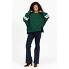 image:imageDEAR JOHN Trenton Womens Sweater Oversized Crew Neck Long SleevePineneedle