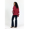 image:imageDEAR JOHN Trenton Womens Sweater Oversized Crew Neck Long SleeveTibetan Red