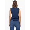 image:imageDEAR JOHN Zo High Banded Neck Sleeveless Womens TankBlack Iris