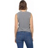 image:imageDEAR JOHN Zo High Banded Neck Sleeveless Womens TankBw Stripe