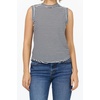 image:imageDEAR JOHN Zo High Banded Neck Sleeveless Womens TankBw Stripe
