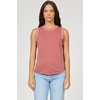 image:imageDEAR JOHN Zo High Banded Neck Sleeveless Womens TankPigment Copper Rose