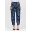 image:imageDEAR JOHN Everett High Rise Tapered Leg Jeans for Women Cuffed Hem Cropped LengthSpeckled Denim