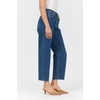 image:imageDEAR JOHN Everett High Rise Tapered Leg Jeans for Women Cuffed Hem Cropped LengthUltra Beam