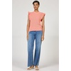 image:imageDEAR JOHN Tilly Sweater Womens Classic Fit Crew Neck Flutter SleevePeachy Coral