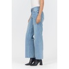 image:imageDEAR JOHN Drew Womens Straight Leg Jeans Mid Rise Full Length Raw Cut Hem Straight FitPearl