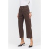 image:imageDEAR JOHN Lasso Mid Rise Barrel Jeans for Women CroppedBrown Leopard