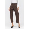 image:imageDEAR JOHN Lasso Mid Rise Barrel Jeans for Women CroppedBrown Leopard