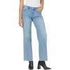 image:imageDEAR JOHN Drew Womens Straight Leg Jeans Mid Rise Full Length Raw Cut Hem Straight FitPearl