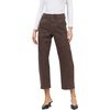 image:imageDEAR JOHN Lasso Mid Rise Barrel Jeans for Women CroppedBrown Leopard
