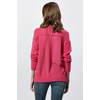 image:imageDEAR JOHN Jenna Crew Neck Long Sleeve Oversized Fit Womens SweaterRaspberry
