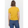 image:imageDEAR JOHN Unity Crew Neck Womens Short Sleeve Relaxed Fit Womens TopGoldflake