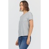 image:imageDEAR JOHN Unity Crew Neck Womens Short Sleeve Relaxed Fit Womens TopHeather Grey
