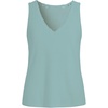 image:imageDEAR JOHN Sirena Tank Womens Classic Fit Cotton Slub V Neck Sleeveless TopCanal Blue