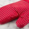 imageKITCHENAID Quilted Cotton Terry Cloth Oven Mitt Pot Holder Kitchen Towel 4Pack Set Heat Resistant Silicone Grip Gift Set Pistachio 16quotx26quot 7quotx13quot ampamp 7quotx10quotPassion Red