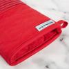 imageKITCHENAID Quilted Cotton Terry Cloth Oven Mitt Pot Holder Kitchen Towel 4Pack Set Heat Resistant Silicone Grip Gift Set Pistachio 16quotx26quot 7quotx13quot ampamp 7quotx10quotPassion Red