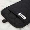 imageKITCHENAID Quilted Cotton Terry Cloth Oven Mitt Pot Holder Kitchen Towel 4Pack Set Heat Resistant Silicone Grip Gift Set Pistachio 16quotx26quot 7quotx13quot ampamp 7quotx10quotOnyx Black