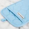 imageKITCHENAID Quilted Cotton Terry Cloth Oven Mitt Pot Holder Kitchen Towel 4Pack Set Heat Resistant Silicone Grip Gift Set Pistachio 16quotx26quot 7quotx13quot ampamp 7quotx10quotBlue Velvet