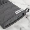 imageKITCHENAID Quilted Cotton Terry Cloth Oven Mitt Pot Holder Kitchen Towel 4Pack Set Heat Resistant Silicone Grip Gift Set Pistachio 16quotx26quot 7quotx13quot ampamp 7quotx10quotCharcoal Grey