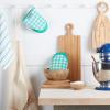 imageKitchenAid Albany Mini Oven Mitt 2Pack Set Mineral Water 55quotx8quotAqua Sky