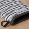 imageKitchenAid Albany Mini Oven Mitt 2Pack Set Mineral Water 55quotx8quotOnyx Black