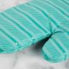 imageKitchenAid Albany Oven Mitt 2Pack Set Pistachio 7quotx13quotAqua Sky