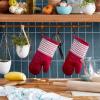 imageKitchenAid Albany Oven Mitt 2Pack Set Pistachio 7quotx13quotPassion Red