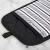 imageKitchenAid Albany Pot Holder 2Pack Set Charcoal Grey 7quotx10quotOnyx Black