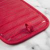 imageKitchenAid Albany Pot Holder 2Pack Set Charcoal Grey 7quotx10quotPassion Red