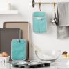 imageKitchenAid Asteroid Pot Holder 2Pack Set Mineral Water 7quotx10quotAqua Sky