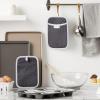 imageKitchenAid Asteroid Pot Holder 2Pack Set Mineral Water 7quotx10quotCharcoal Grey