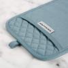 imageKitchenAid Asteroid Pot Holder 2Pack Set Mineral Water 7quotx10quotFog Blue