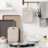 imageKitchenAid Asteroid Pot Holder 2Pack Set Mineral Water 7quotx10quotMilkshake Tan