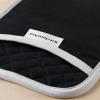 imageKitchenAid Asteroid Pot Holder 2Pack Set Mineral Water 7quotx10quotOnyx Black