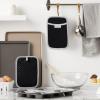 imageKitchenAid Asteroid Pot Holder 2Pack Set Mineral Water 7quotx10quotOnyx Black