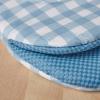 imageKitchenAid Gingham Mini Oven Mitt 2Pack Set Grey 55quotx8quotBlue Velvet