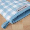imageKitchenAid Gingham Mini Oven Mitt 2Pack Set Grey 55quotx8quotBlue Velvet