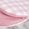 imageKitchenAid Gingham Mini Oven Mitt 2Pack Set Grey 55quotx8quotDried Rose