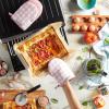 imageKitchenAid Gingham Mini Oven Mitt 2Pack Set Grey 55quotx8quotDried Rose