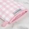 imageKitchenAid Gingham Mini Oven Mitt 2Pack Set Grey 55quotx8quotDried Rose